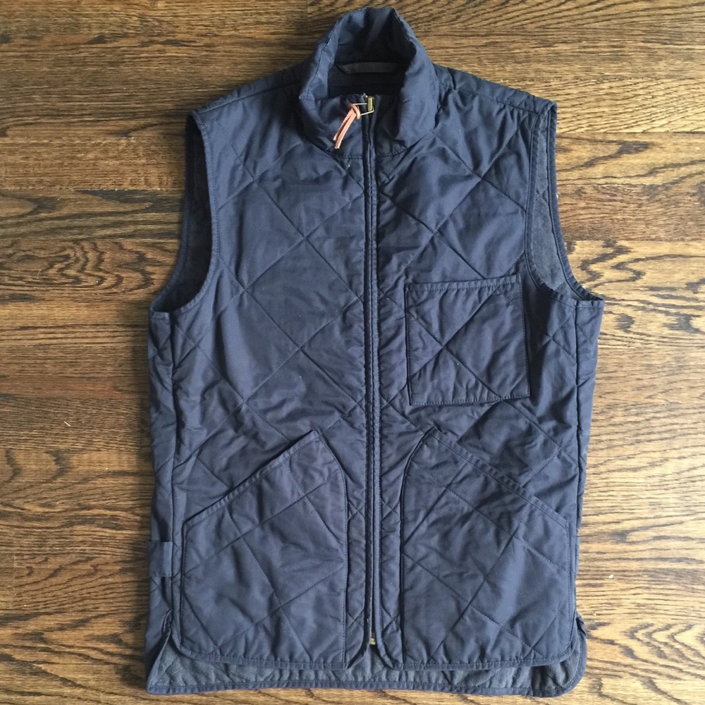 J. CREW Men’s blur Outerwear Vest Size XS